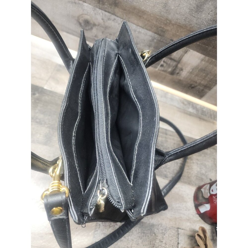 Giani Berini Basic Black Handbag With Crossbody S… - image 5